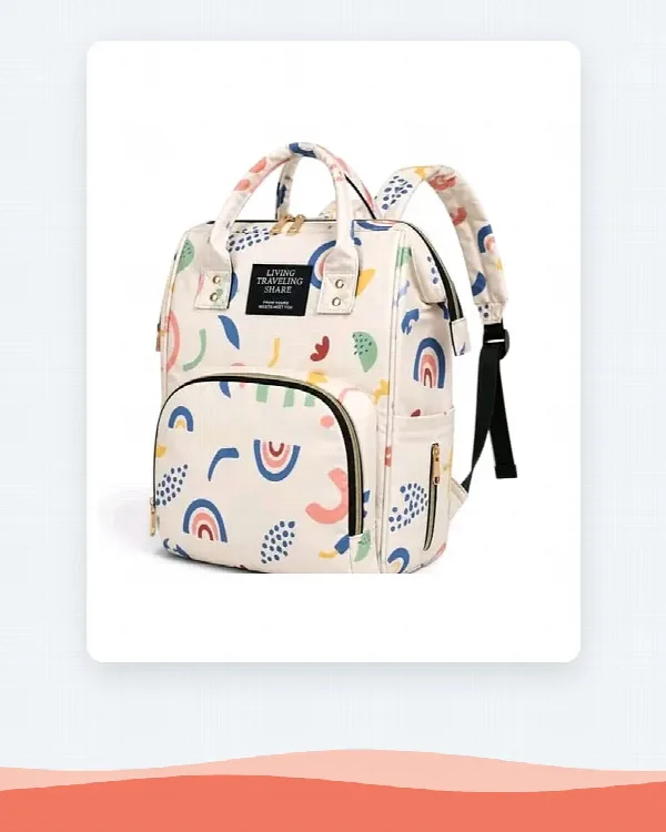 Premium Waterproof Baby Diaper Bag Backpack for Moms & Dads