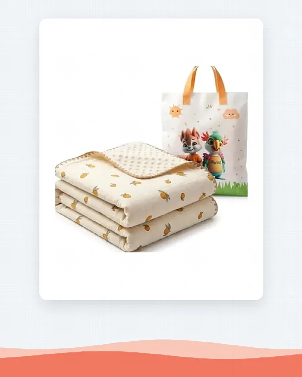 Baby Muslin Bubble Blanket