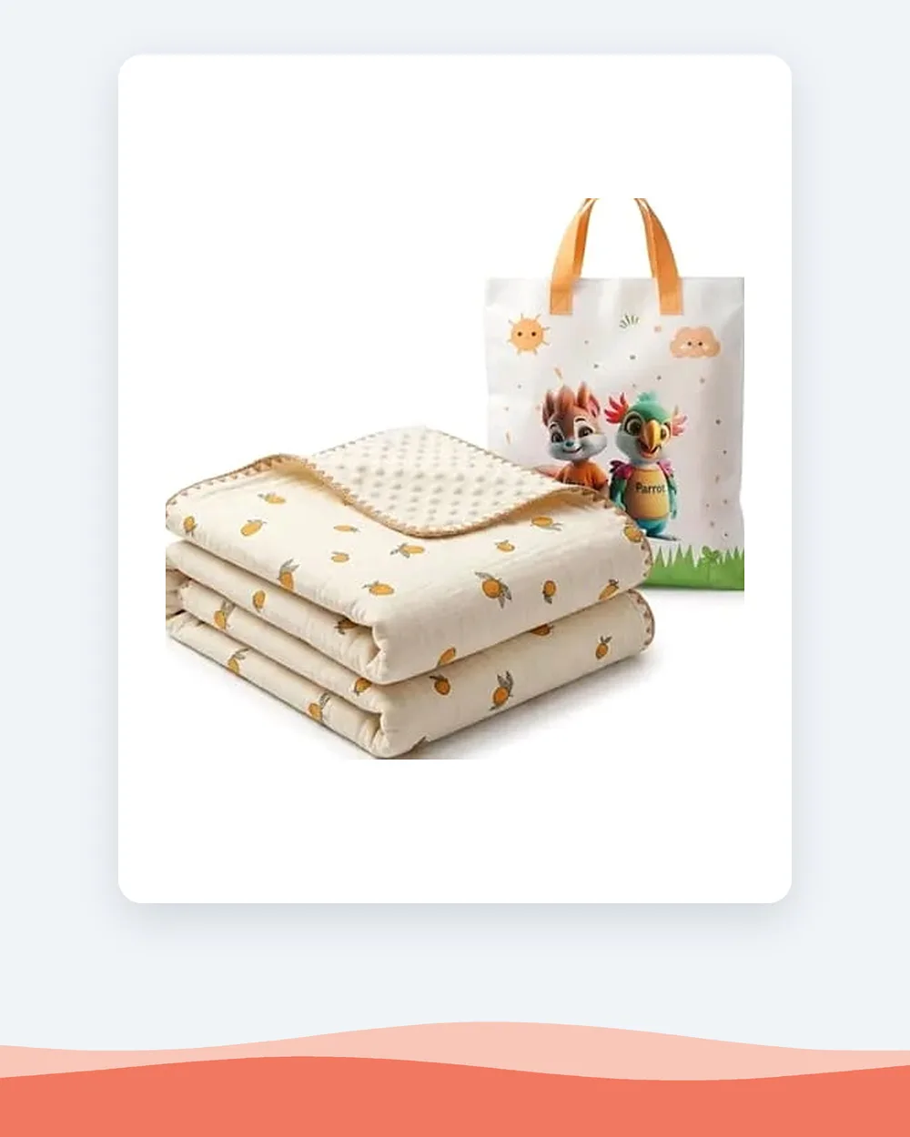 Baby Muslin Bubble Blanket