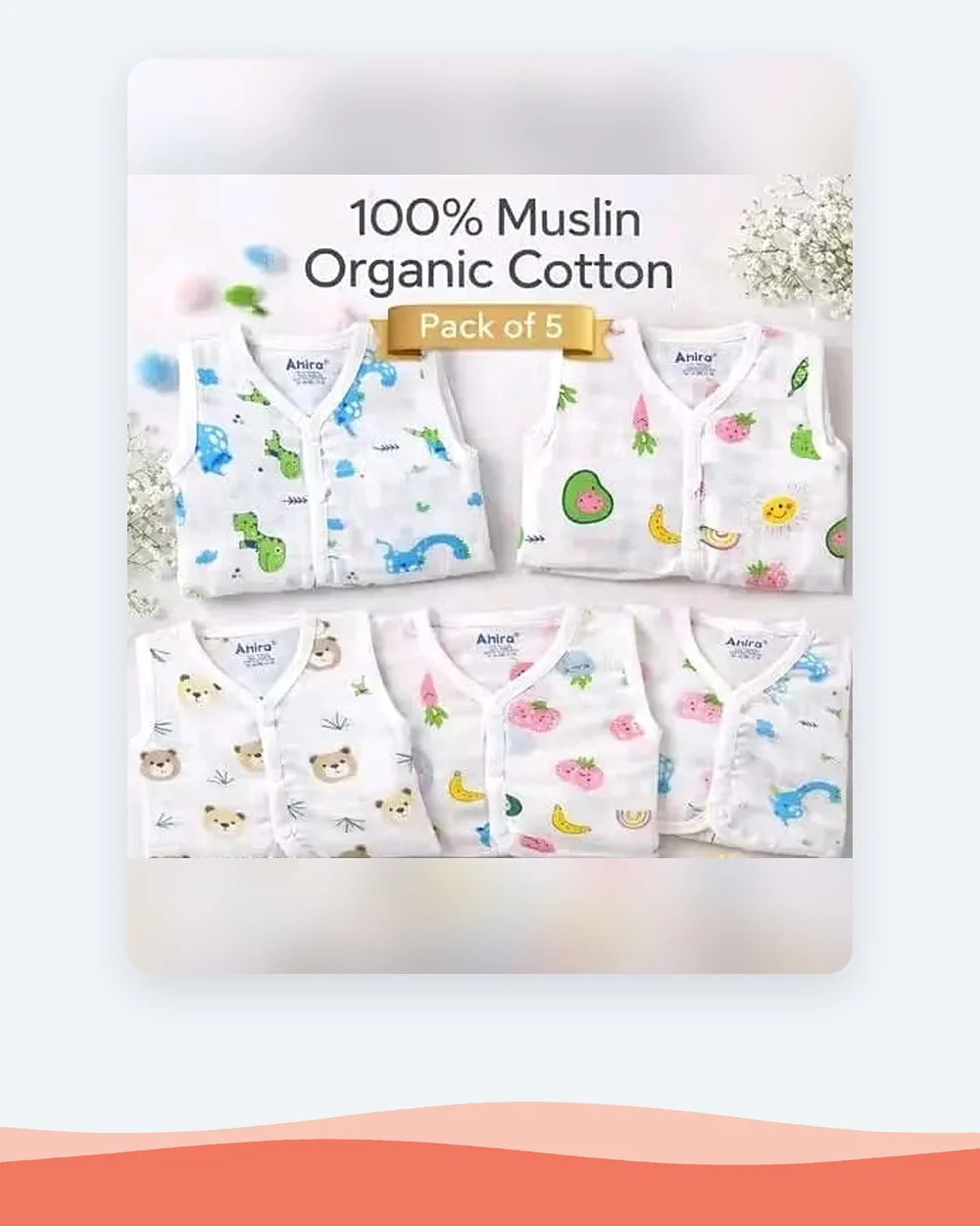 Cotton Muslin Baby Jabla P