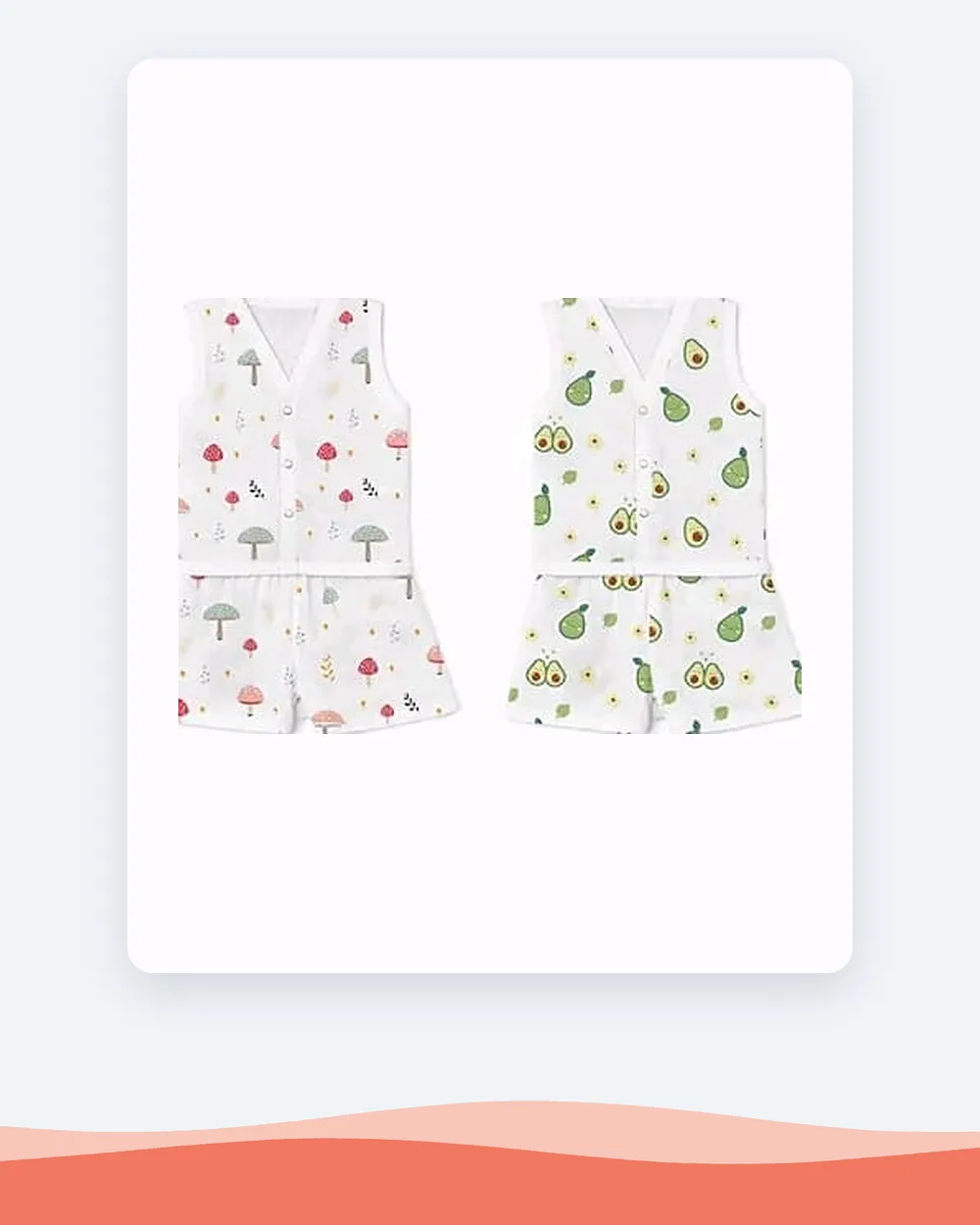 Muslin co ordset newborn babay