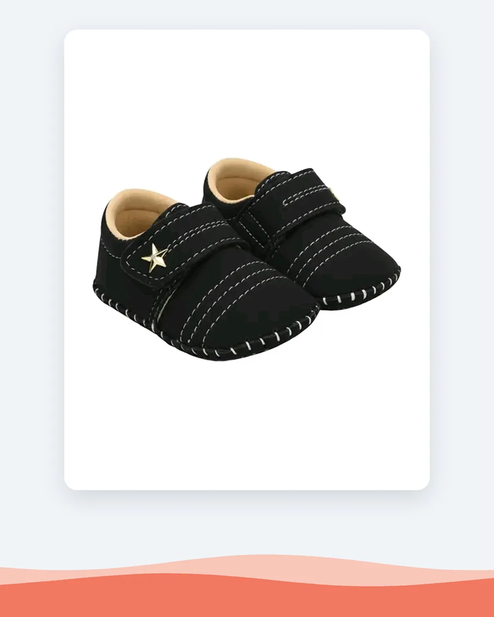 Puresole Soft Velvet Baby Booties for Boys