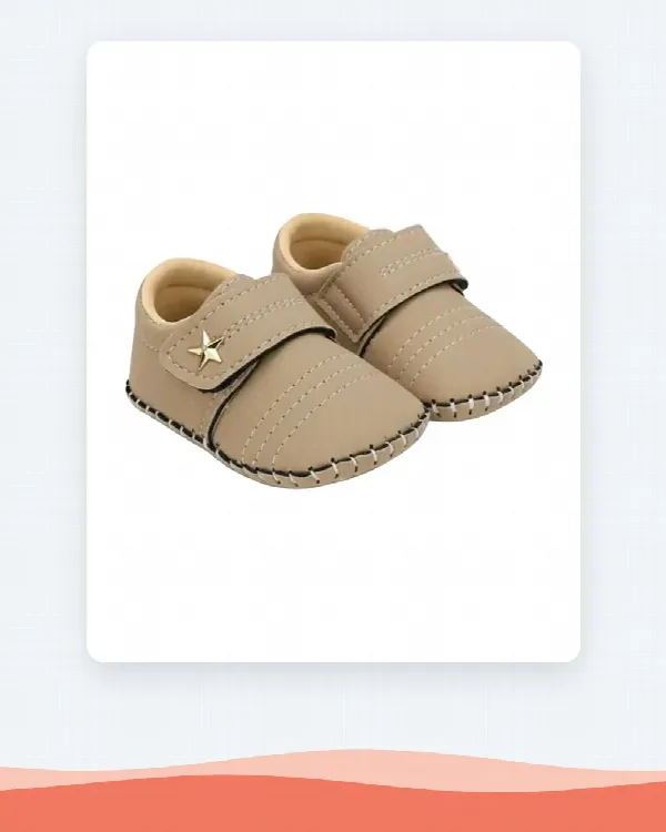 Puresole Soft Velvet Baby Booties for Boys
